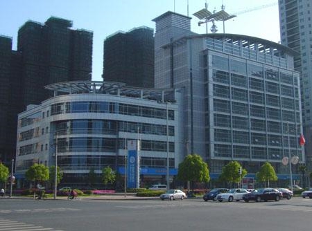 杭州萧山移动公司大楼不锈钢烟囱
